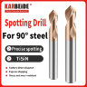 Сверло Ø 2мм  D2*90°*4*D4*50L*2F
